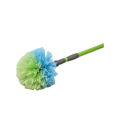 Ragebol rond met telescoopsteel 150cm.