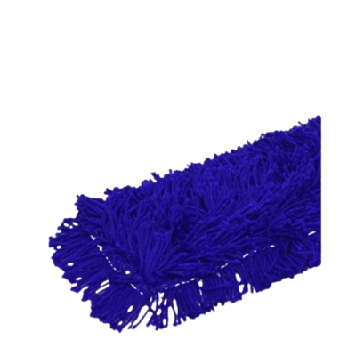 HYGYEN zwabberhoes acryl met drukknopen blauw 80cm