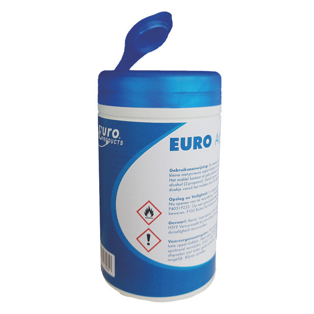 Euro Alcohol Wipes 20 x 14cm