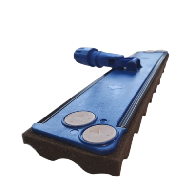 Stofwisapparaat blauw met vaste foam zool 55cm 10st