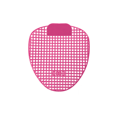 Urinoir matjes Melon/Roze met anti-spat haartjes