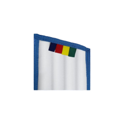 HYGYEN 2T MF vlakmop blauw, voor velcro-houder 24cm (5st)