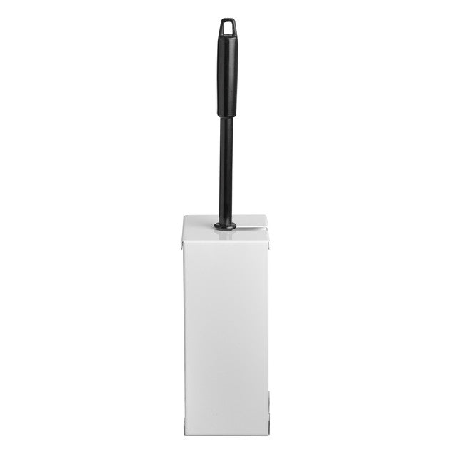 Dispenser Euro White Quartz toiletborstelhouder RVS - ook voor wandmontage
