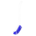 Afwasborstel 28cm hygiënisch nylon blauw 10st