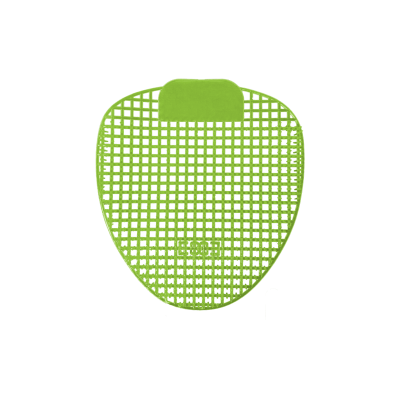 Urinoir matjes Appel/Groen met anti-spat haartjes